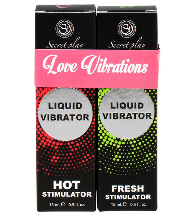 SECRETPLAY - LIQUID VIBRATOR LOVE VIBRATIONS PACK