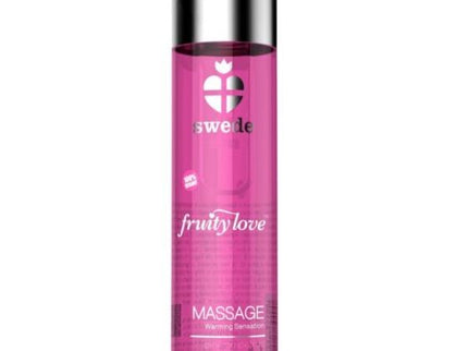 SWEDE - FRUITY LOVE WARMING EFFECT MASSAGE OIL PINK GRAPEFRUIT WITH MANGO 60 ML