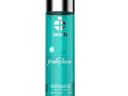 SWEDE - FRUITY LOVE WARMING EFFECT MASSAGE OIL BLACK CURRANT AND LIME 60 ML