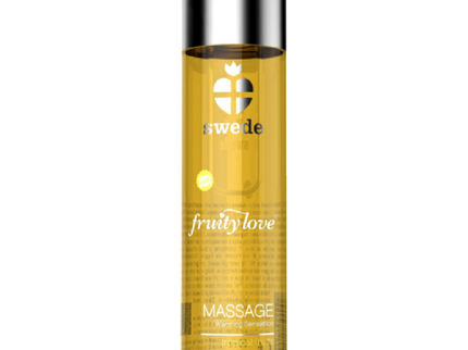 SWEDE - FRUITY LOVE WARMING EFFECT MASSAGE OIL TROPICAL FRUITY WITH HONEY 120 ML.