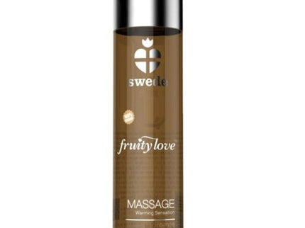 SWEDE - FRUITY LOVE WARMING EFFECT MASSAGE OIL INTENSE DARK CHOCOLATE 60 ML