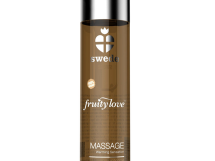 SWEDE - FRUITY LOVE WARMING EFFECT MASSAGE OIL INTENSE DARK CHOCOLATE 120 ML