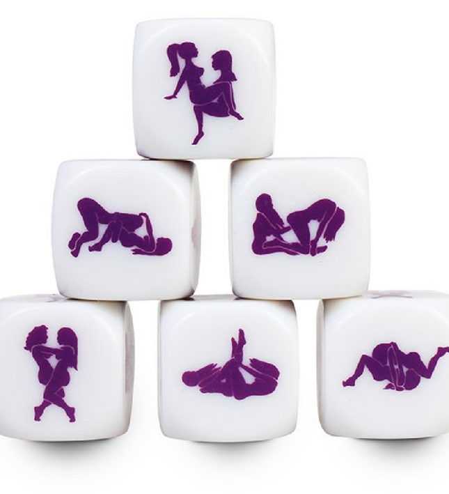 SECRETPLAY - DICE KAMASUTRA LESBIAN 25 MM