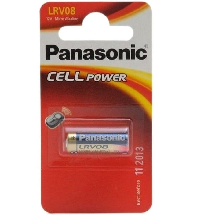 PANASONIC - BATTERY LRV08 LR23A 12V 1UNIT
