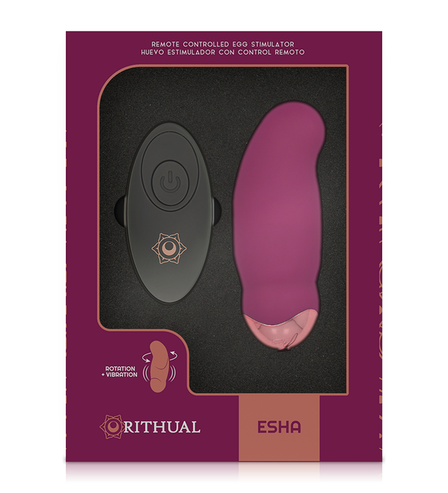 RITHUAL - ESHA EGG REMOTE CONTROL SYSTEM ROTATION + VIBRATION