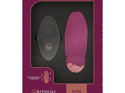 RITHUAL - SITA EGG REMOTE CONTROL BEAD ROTATION + VIBRATION
