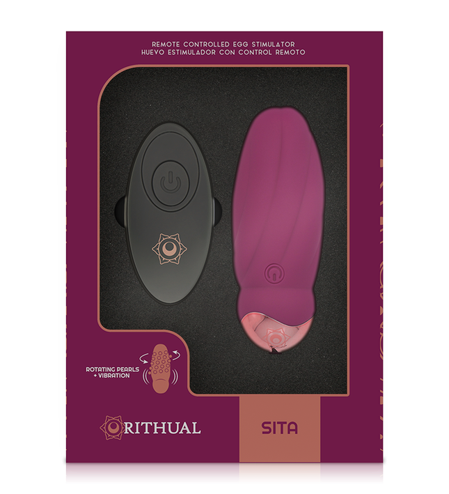 RITHUAL - SITA EGG REMOTE CONTROL BEAD ROTATION + VIBRATION