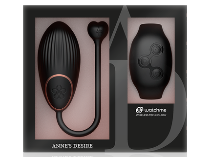 ANNE'S DESIRE - EGG REMOTE CONTROL TECHNOLOGY WATCHME BLACK