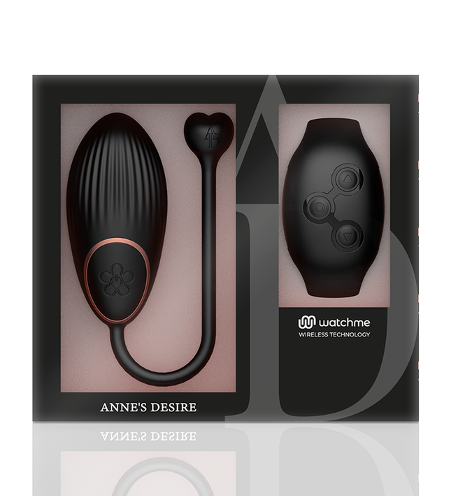 ANNE'S DESIRE - EGG REMOTE CONTROL TECHNOLOGY WATCHME BLACK