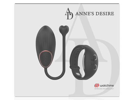 ANNE'S DESIRE - EGG REMOTE CONTROL TECHNOLOGY WATCHME BLACK