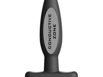 ELECTRASTIM - SILICONE BLACK ROCKER BUTT PLUG SMALL