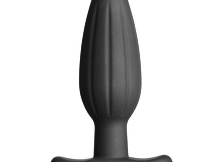 ELECTRASTIM - SILICONE BLACK ROCKER BUTT PLUG MEDIUM