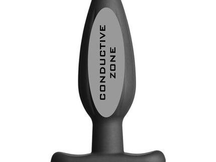 ELECTRASTIM - SILICONE BLACK ROCKER BUTT PLUG MEDIUM