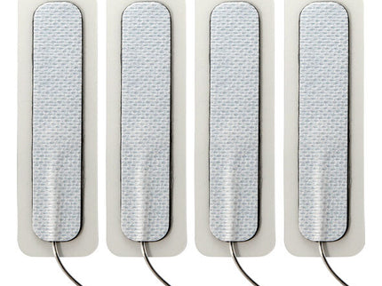 ELECTRASTIM - 4 X LONG SELF ADHESIVE PADS 1.5 CM X 7.5 CM