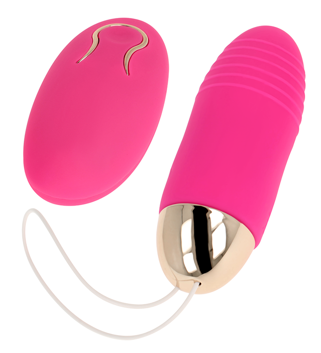 OHMAMA - REMOTE CONTROL VIBRATING EGG 10 SPEEDS PINK