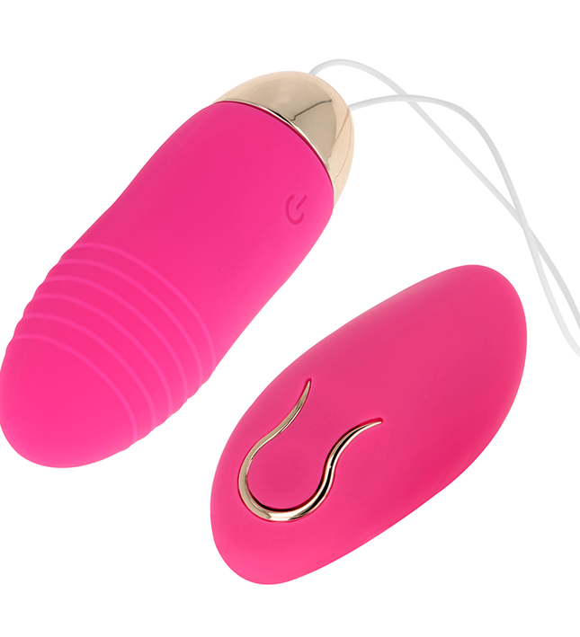 OHMAMA - REMOTE CONTROL VIBRATING EGG 10 SPEEDS PINK