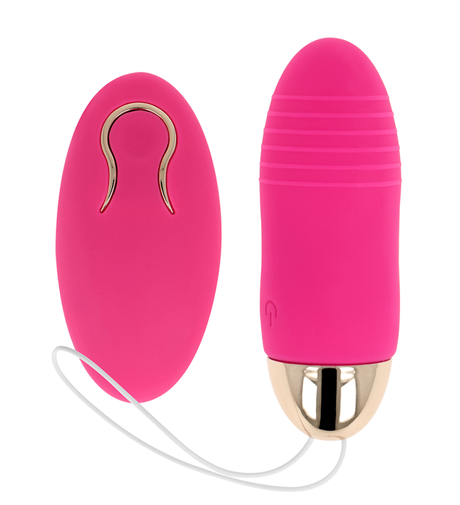 OHMAMA - REMOTE CONTROL VIBRATING EGG 10 SPEEDS PINK
