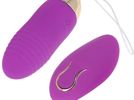 OHMAMA - REMOTE CONTROL VIBRATING EGG 10 SPEEDS PURPLE