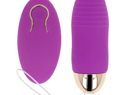 OHMAMA - REMOTE CONTROL VIBRATING EGG 10 SPEEDS PURPLE