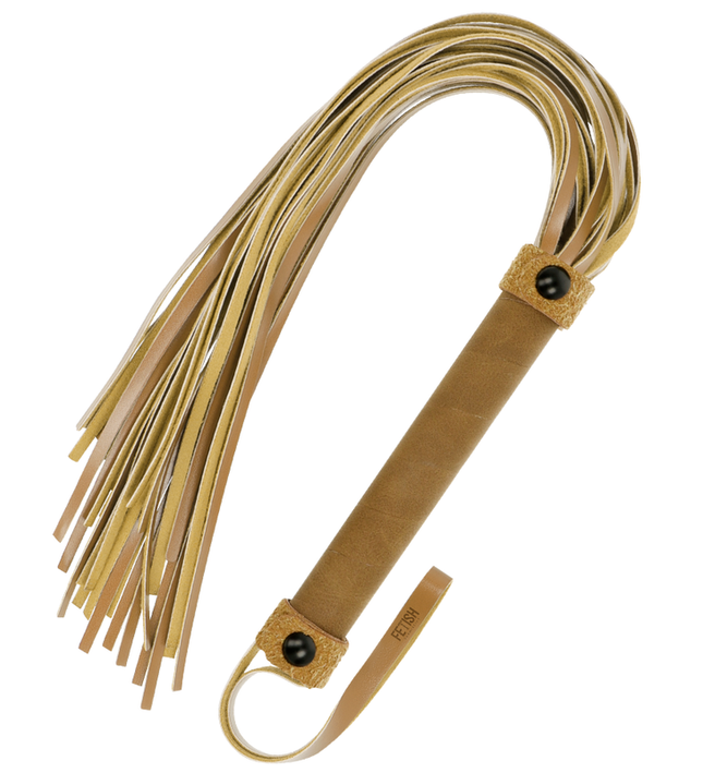 FETISH SUBMISSIVE ORIGEN - VEGAN LEATHER WHIP