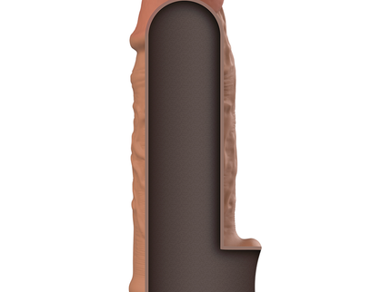 VIRILXL - LIQUID SILICONE V7 BROWN PENIS EXTENSION