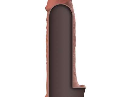 VIRILXL - LIQUID SILICONE V9 BROWN PENIS EXTENSION