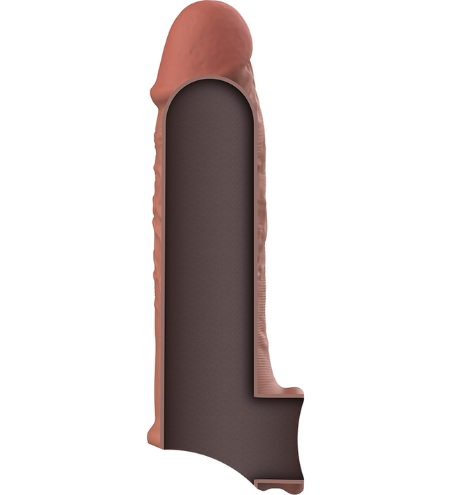 VIRILXL - LIQUID SILICONE V9 BROWN PENIS EXTENSION