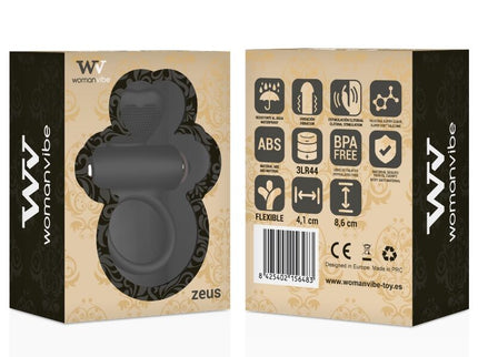 WOMANVIBE - ZEUS SILICONE VIBRATOR RING