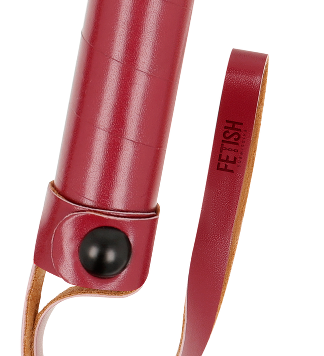 FETISH SUBMISSIVE DARK ROOM - VEGAN LEATHER WHIP