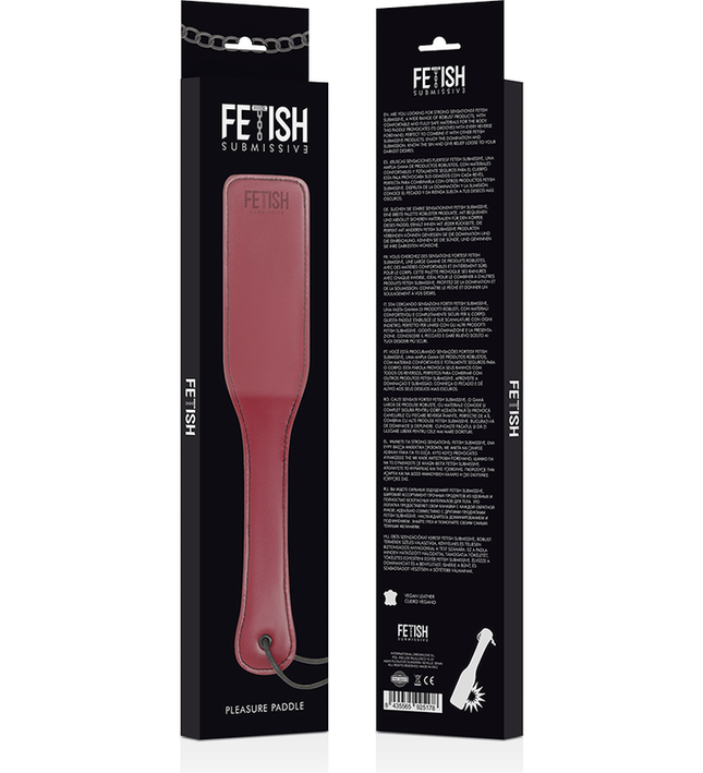 FETISH SUBMISSIVE DARK ROOM - VEGAN LEATHER WHIP