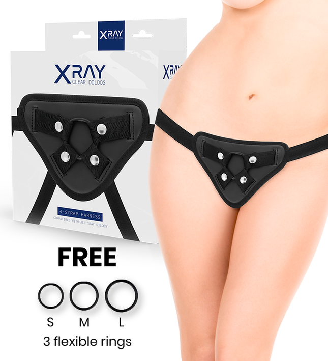 X RAY - HARNESS WITH SILICONE RINGS