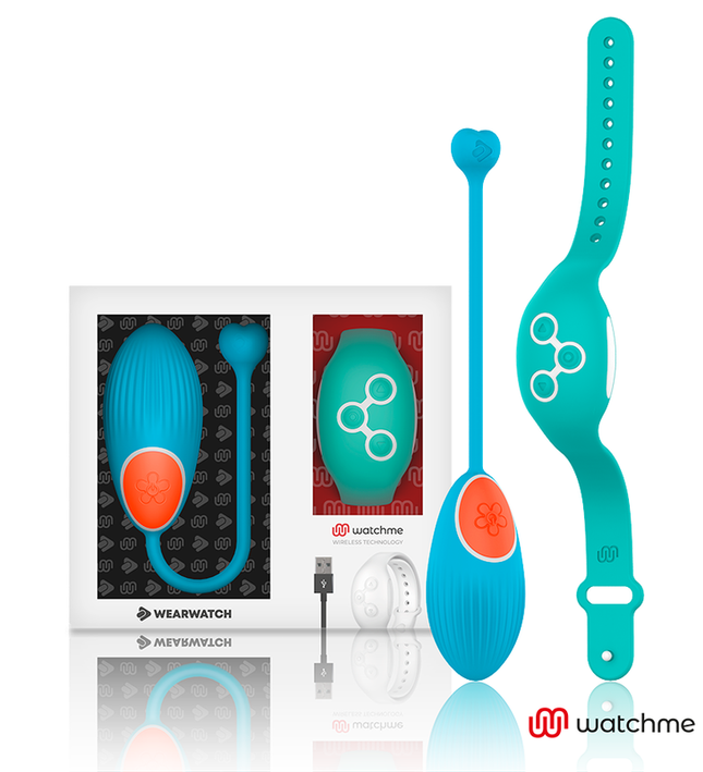 WEARWATCH - WATCHME TECHNOLOGY REMOTE CONTROL EGG BLUE / AQUAMARINE