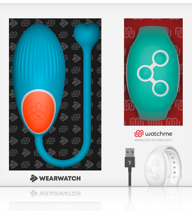 WEARWATCH - WATCHME TECHNOLOGY REMOTE CONTROL EGG BLUE / AQUAMARINE