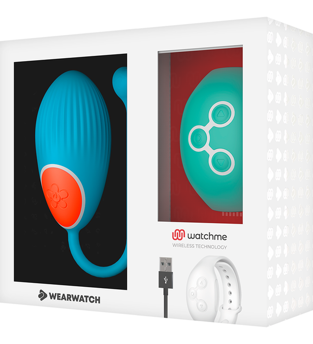 WEARWATCH - WATCHME TECHNOLOGY REMOTE CONTROL EGG BLUE / AQUAMARINE