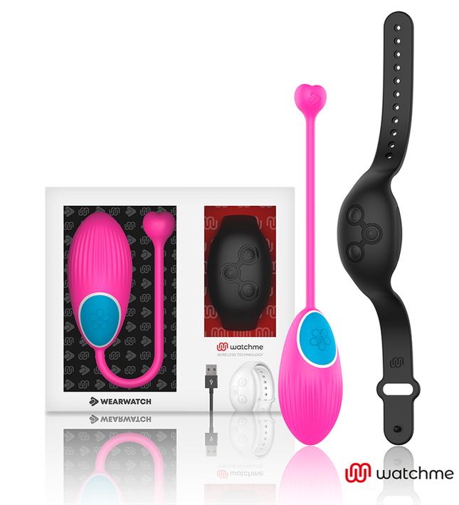 WEARWATCH - WATCHME TECHNOLOGY REMOTE CONTROL EGG FUCHSIA / JET