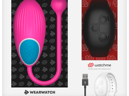 WEARWATCH - WATCHME TECHNOLOGY REMOTE CONTROL EGG FUCHSIA / JET