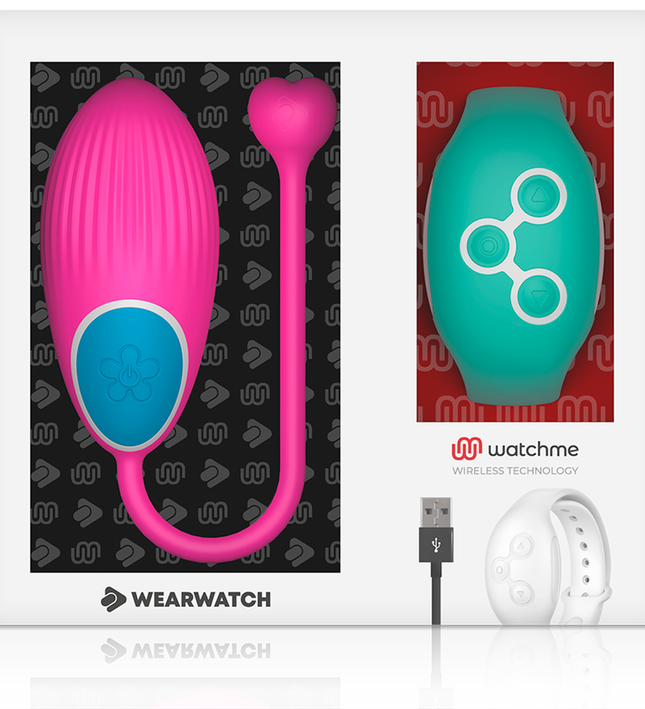 WEARWATCH - WATCHME TECHNOLOGY REMOTE CONTROL EGG FUCHSIA / SEAWATER