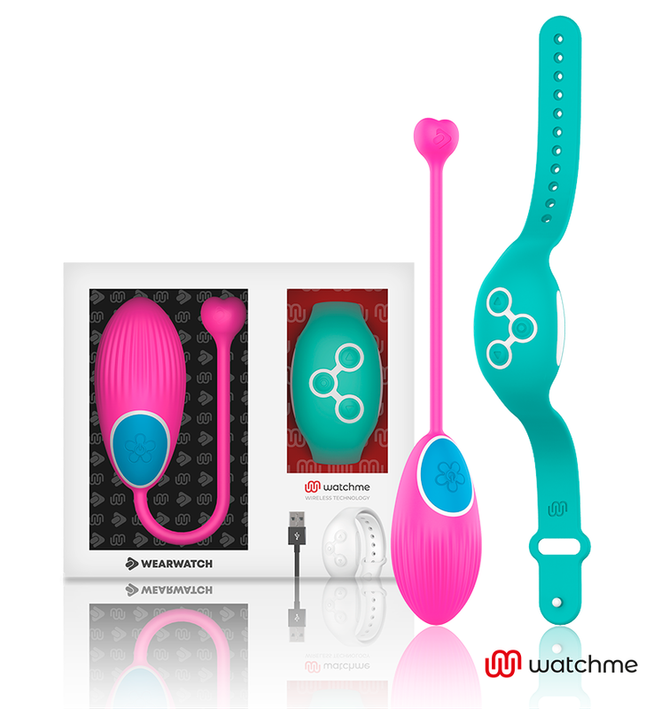 WEARWATCH - WATCHME TECHNOLOGY REMOTE CONTROL EGG FUCHSIA / SEAWATER