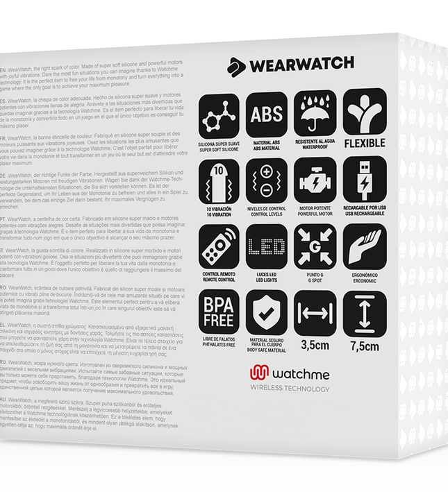 WEARWATCH - EGG REMOTE CONTROL WATCHME TECHNOLOGY SEAWATER / SNOW