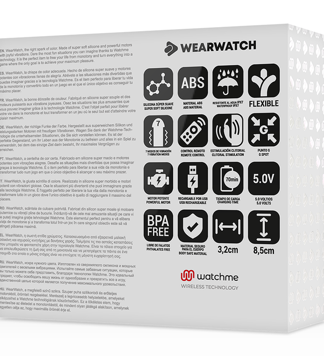 WEARWATCH - DUAL TECHNOLOGY WATCHME VIBRATOR SEAWATER / SNOW