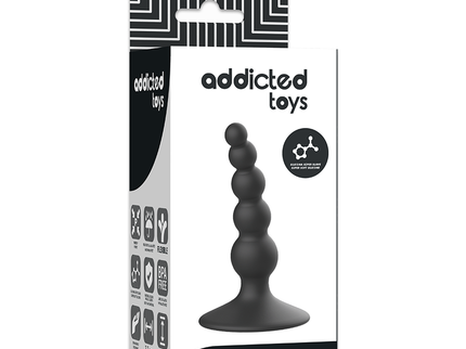 ADDICTED TOYS - ANAL SEXUAL PLUG 10 CM BLACK