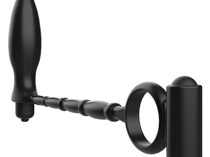 ADDICTED TOYS - ANAL PLUG WITH VIBRATORY RING