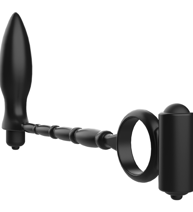ADDICTED TOYS - ANAL PLUG WITH VIBRATORY RING