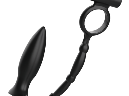 ADDICTED TOYS - ANAL PLUG WITH VIBRATORY RING