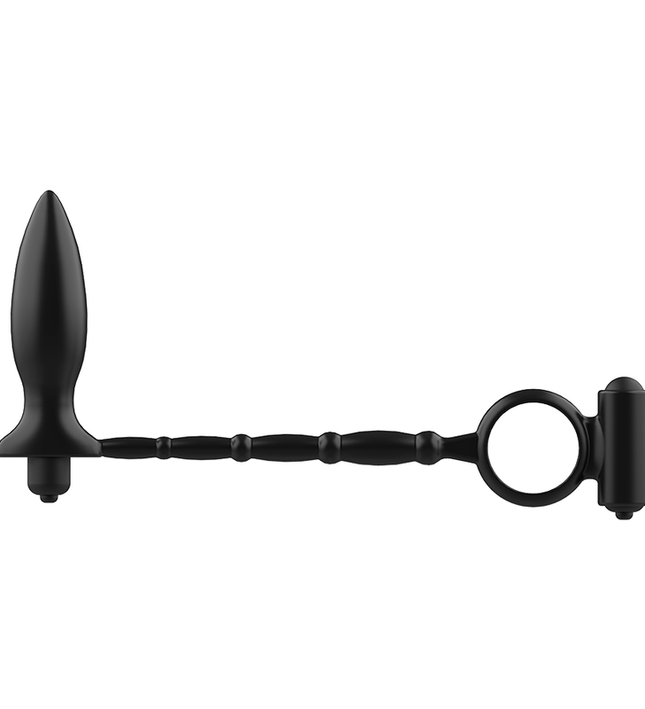 ADDICTED TOYS - ANAL PLUG WITH VIBRATORY RING