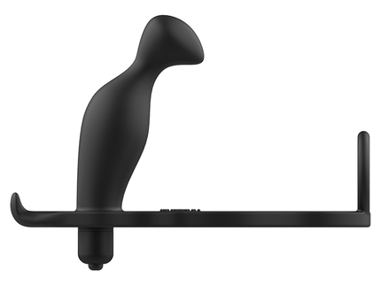 ADDICTED TOYS - ANAL PLUG WITH BLACK SILICONE RING 12 CM