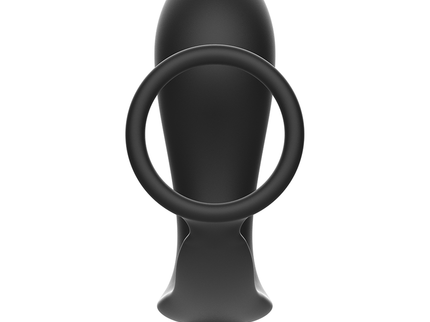 ADDICTED TOYS - VIBRATORY ANAL PLUG WITH PENIS RING