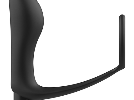 ADDICTED TOYS - VIBRATORY ANAL PLUG WITH PENIS RING