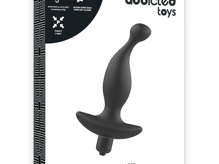 ADDICTED TOYS - ANAL MASSAGER WITH BLACK VIBRATIONMODEL 1