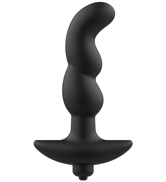 ADDICTED TOYS - ANAL MASSAGER WITH BLACK VIBRATION MODEL 2